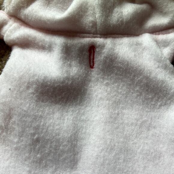 Santa Clause Hood Red Dog Small Coat / Outfit with sequin belt size small - Picture 3 of 5